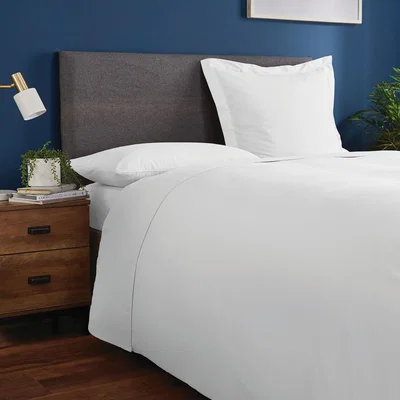 Dunelm Fogarty Soft Touch Flat Sheet White