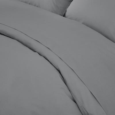 Dunelm Fogarty Cooling Cotton Flat Sheet Dark Grey