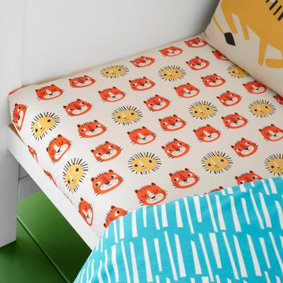 Dunelm Cosatto Tiger Tropics Pack of 2 100% Cotton Fitted Sheets MultiColoured