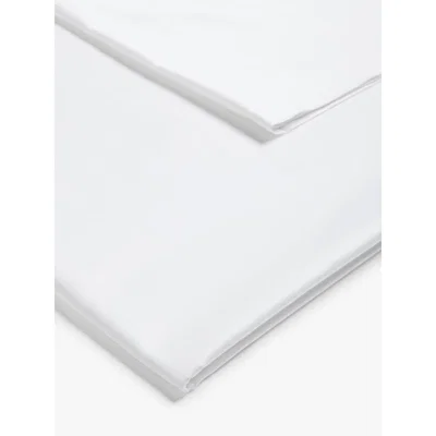 John Lewis John Lewis & Partners 800 Thread Count Supima Cotton Flat Sheet