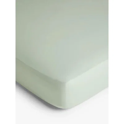 John Lewis John Lewis & Partners Crisp and Fresh 200 Thread Count Egyptian Cotton Deep Fitted Sheet