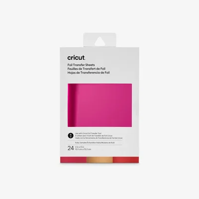 John Lewis Cricut Foil Transfer Sheets, 4 x 6