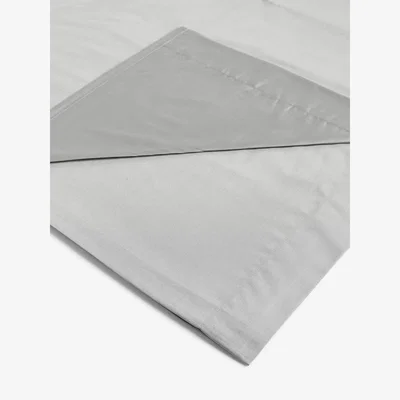 John Lewis John Lewis & Partners Luxury Natural Organic Cotton 300 Thread Count Flat Sheet