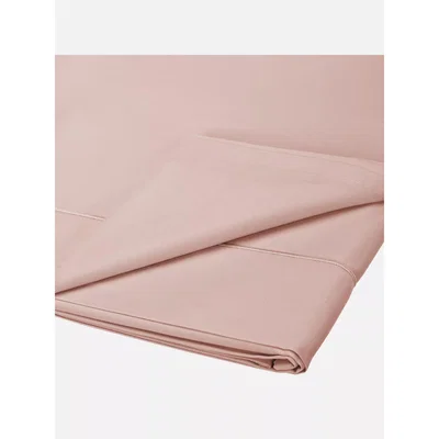 John Lewis John Lewis & Partners Soft & Silky Egyptian Cotton 800 Thread Count Flat Sheet, Rosa