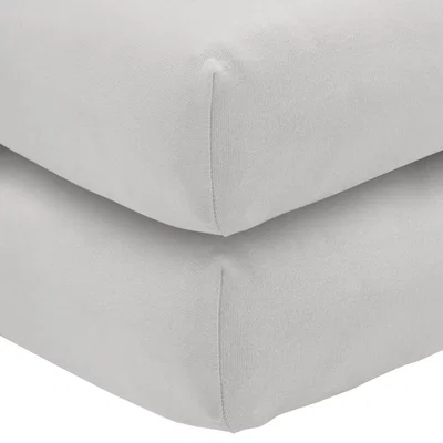 John Lewis John Lewis & Partners Seconds GOTS Organic Cotton Fitted Cot Sheets, 60 x 120cm, Pack of 2