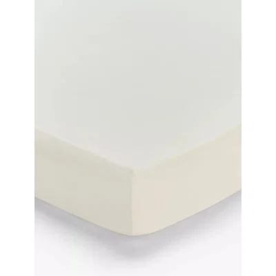 John Lewis John Lewis & Partners 200 Thread Count Cotton Deep Fitted Sheet