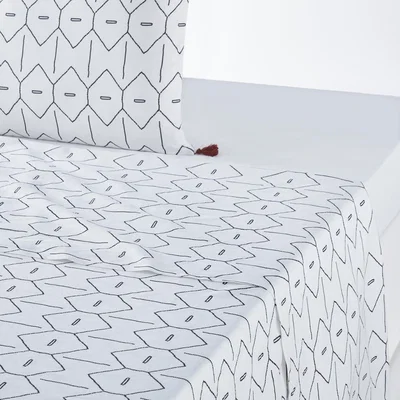 La Redoute Mirni Washed Cotton Flat Sheet