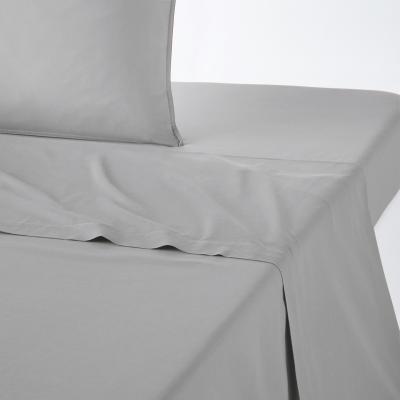 La Redoute Scenario Plain Washed Cotton Flat Sheet