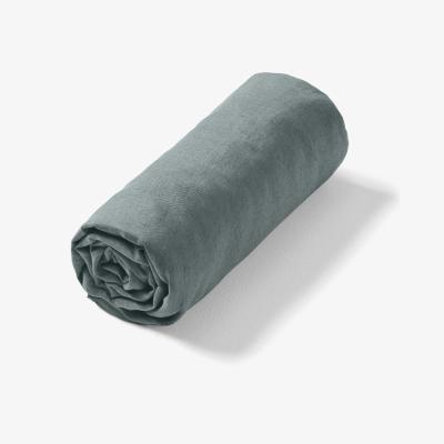 La Redoute Elina Washed Linen Fitted Sheet for Thick Mattresses