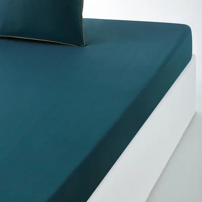 La Redoute Izumi Fitted Sheet in Cotton Percale