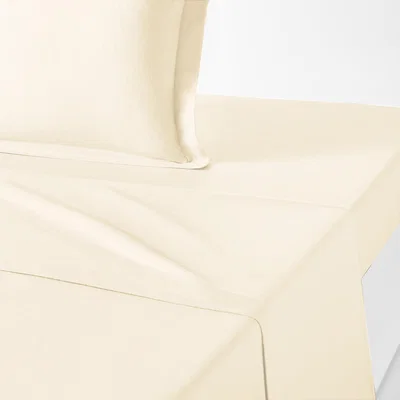 La Redoute Scenario Plain Flannel Flat Sheet