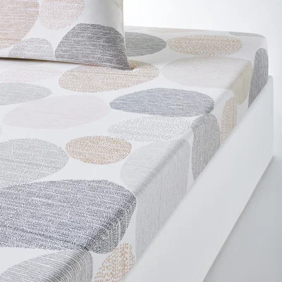 La Redoute Galet Cotton Fitted Sheet