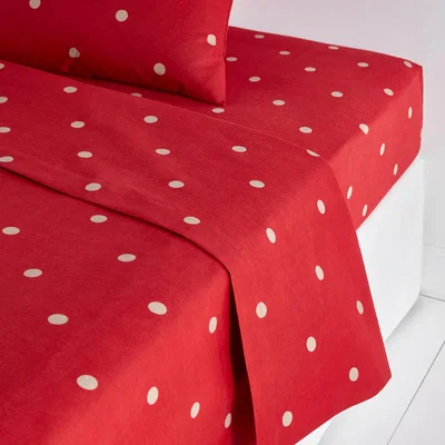 La Redoute Edelweiss Flannel Flat Sheet