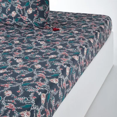 La Redoute Teodora Washed Cotton Fitted Sheet