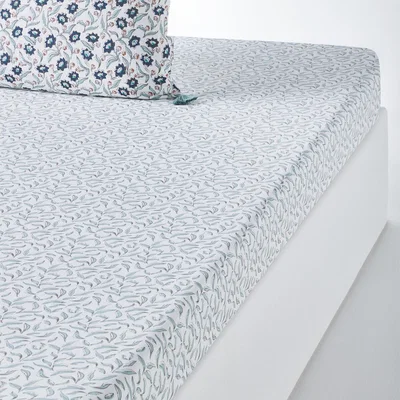 La Redoute Molly Washed Cotton Fitted Sheet