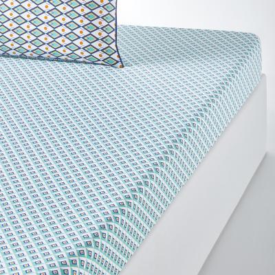 La Redoute Pallazzo Pastel Cotton Fitted Sheet