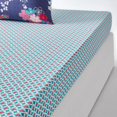 La Redoute Miss Shanghai Cotton Fitted Sheet