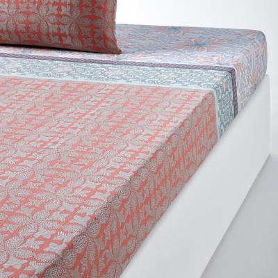 La Redoute Bergame Printed Cotton Flannel Fitted Sheet