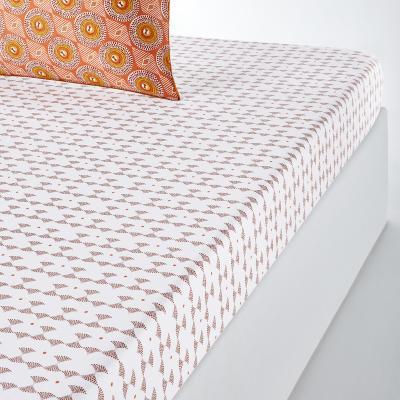 La Redoute Summer Wax Cotton Fitted Sheet