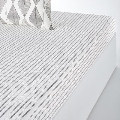 La Redoute Assane Washed Cotton Fitted Sheet