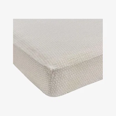 Downtown Helena Springfield Cassia/Grove Fitted Sheet Cinnamon