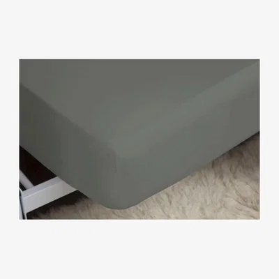 Downtown Belledorm 200 Count Fitted Sheet - Grey