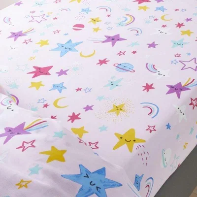 Downtown Catherine Lansfield Happy Stars Fitted Sheet