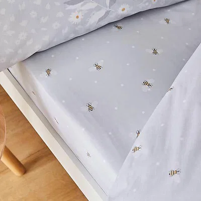 Downtown Catherine Lansfield Bee Happy Fitted Sheet