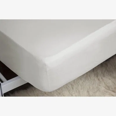 Downtown Belledorm 400 Count Egyptian Cotton Fitted Sheet - Ivory