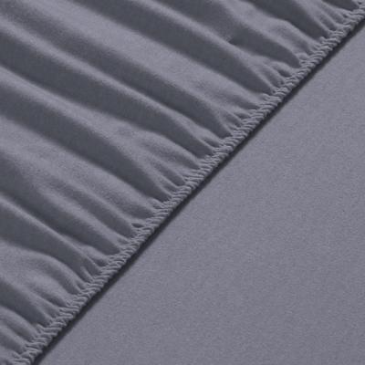 The Range 200x200x30 cm Flannel Fleece Fitted Bed Sheet - Winter Grey