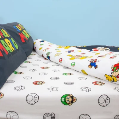 Dunelm Nintendo Fitted Sheet