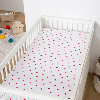 La Redoute Scacco Baby's Fitted Sheet in Cotton For Mattress Height 17cm
