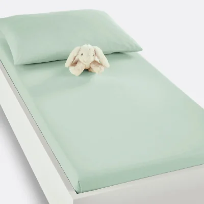La Redoute Scenario Cot Fitted Sheet in Plain Cotton