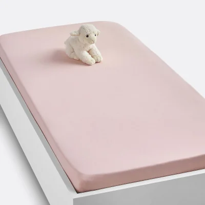 La Redoute Scenario Plain Jersey Cot Fitted Sheet