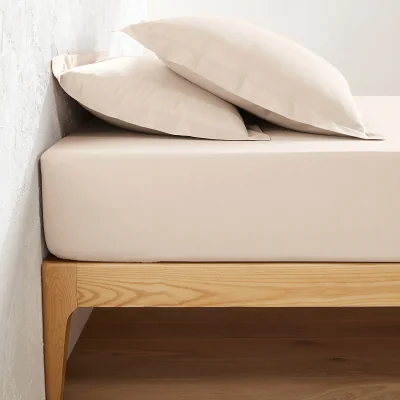 La Redoute Scenario 25cm High Plain Polycotton Fitted Sheet
