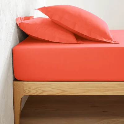 La Redoute Scenario 25cm Cotton Fitted Sheet