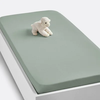 La Redoute Scenario Plain Jersey Cot Fitted Sheet