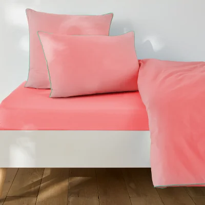 La Redoute Macha Cotton Child's Fitted Sheet with 25cm Flap