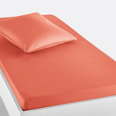 La Redoute Scenario 100% Washed Cotton Fitted Sheet