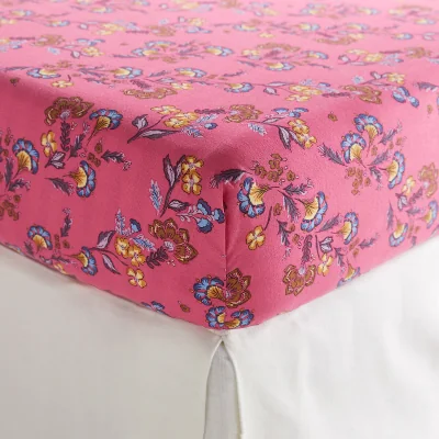 La Redoute Merline Fitted Sheet in 50% Recycled Cotton Depth 25cm