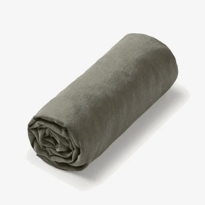 La Redoute Elina Washed Linen Child's Fitted Sheet