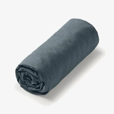 La Redoute Elina Washed Linen Child's Fitted Sheet