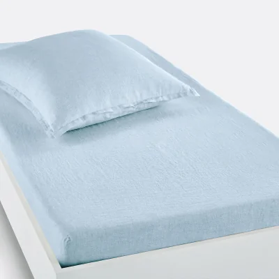 La Redoute Linot 30cm High Washed Linen Child's Fitted Sheet