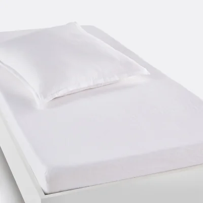 La Redoute Linot 30cm High Washed Linen Child's Fitted Sheet
