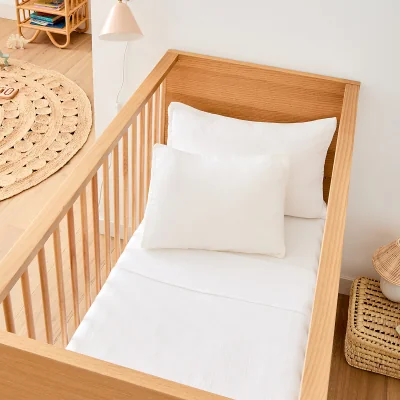 La Redoute Kumla Cotton Muslin Baby's Flat Sheet
