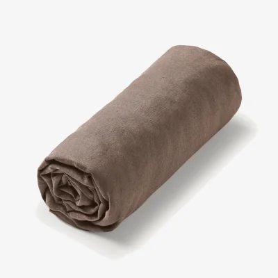 La Redoute Elina Washed Linen Child's Fitted Sheet