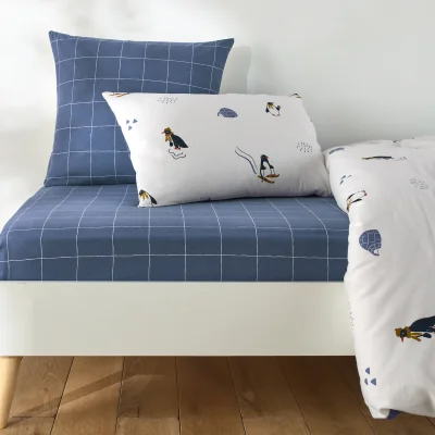 La Redoute Solven Child's Brushed Cotton Fitted Sheet For Mattress Height 25cm