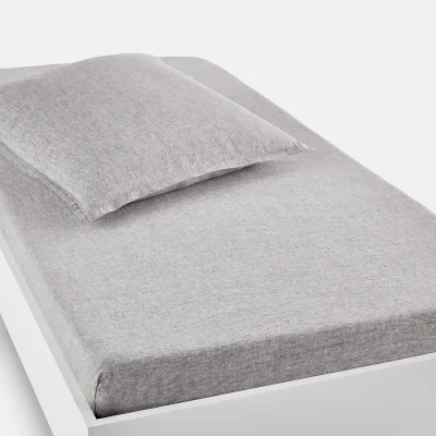 La Redoute Linot 30cm High Washed Linen Child's Fitted Sheet