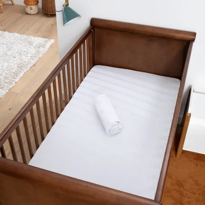La Redoute Set of 2 Scenario Plain Cotton Jersey Baby's Fitted Sheets