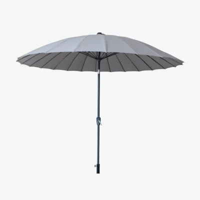 Atkin & Thyme Mikado Tilt and Crank 3m Parasol - Taupe